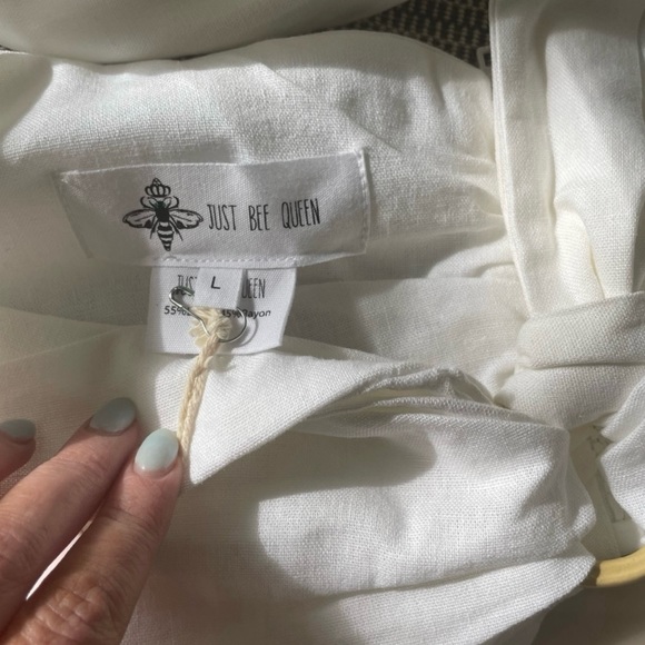 NWT Just Bee Queen Carolina Top L - Picture 5 of 6